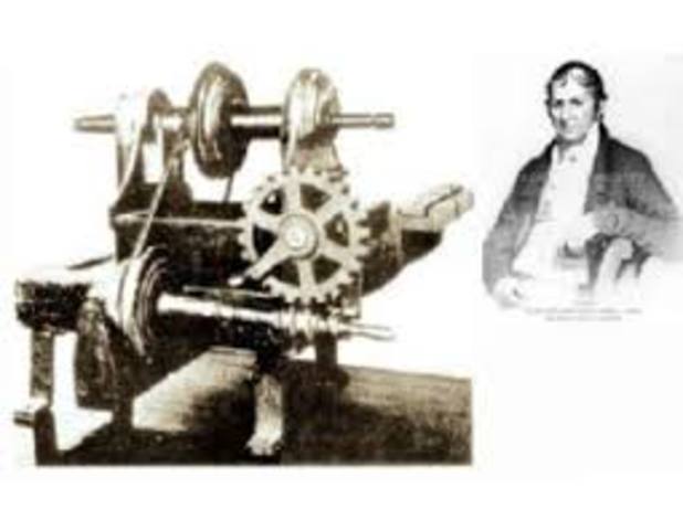 Primera maquina de fresar