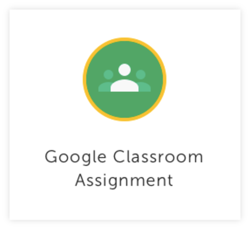 Create a assignment in Google Classroom