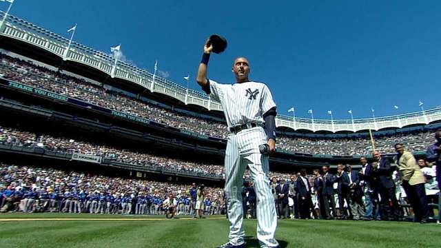 Derek Jeter's Retirement Ceremony