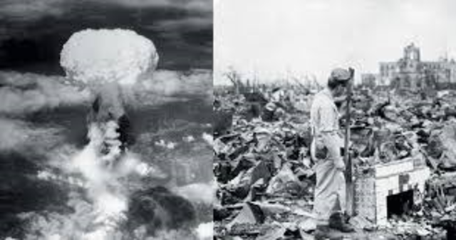 1945 Bombas atomicas en Japon
