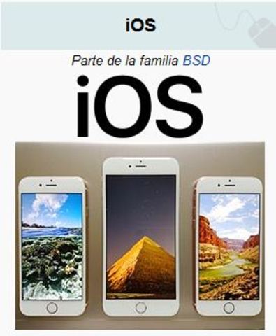 Sistema Operativo Móvil iOS