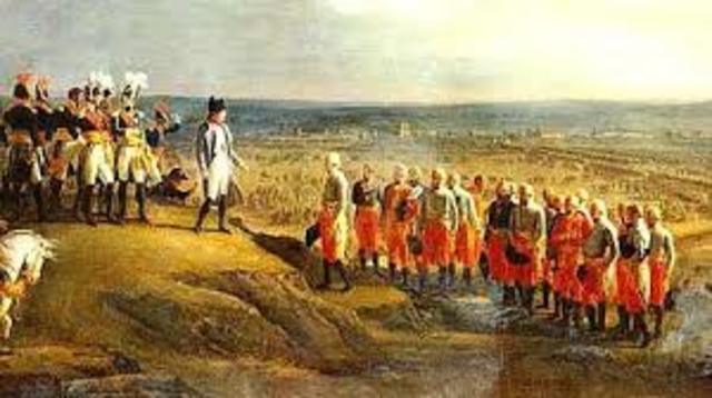 Bonaparte chases the Austrians from Italy