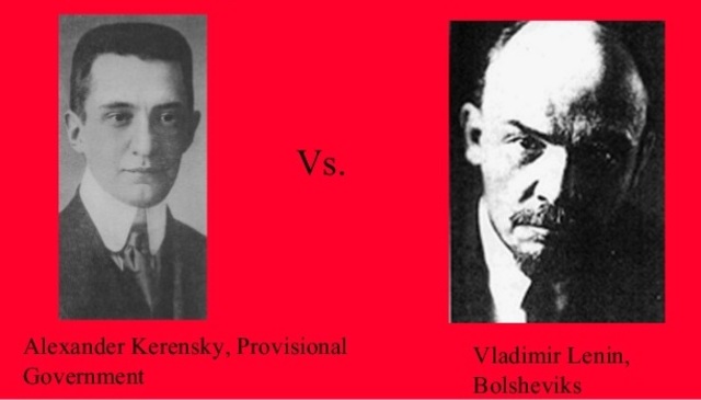Kerensky vs Lenin