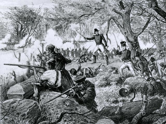 General Dearborn is Unsuccessful in Part Three of the Three-pronged Attack