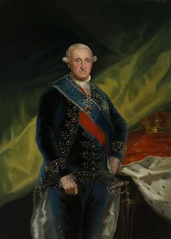 Comienza el reinado de Carlos IV