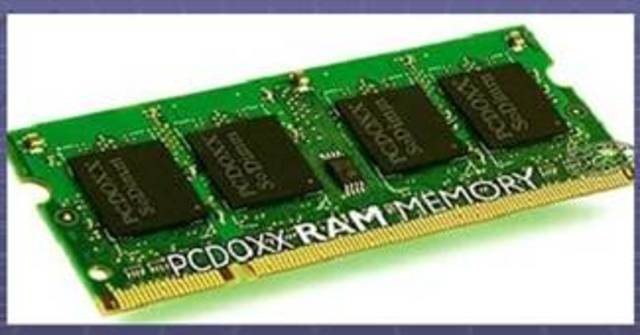 Primera memoria RAM.