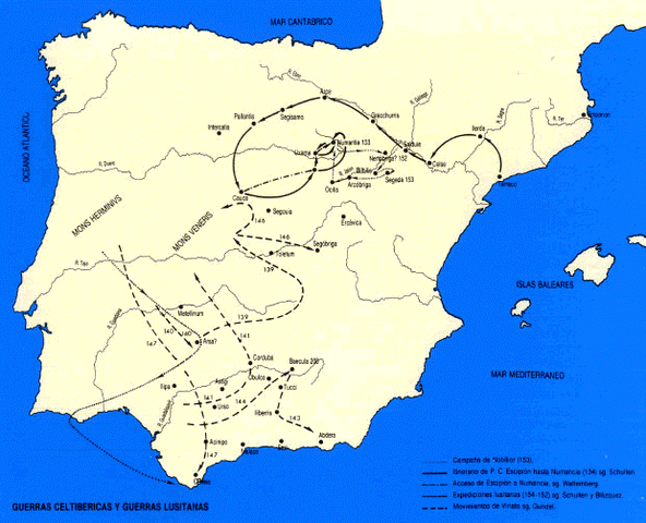 Comienzo de las Guerras Celtíberas