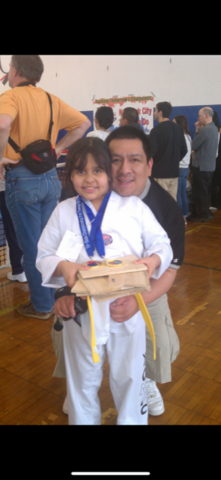 I won two first place medals