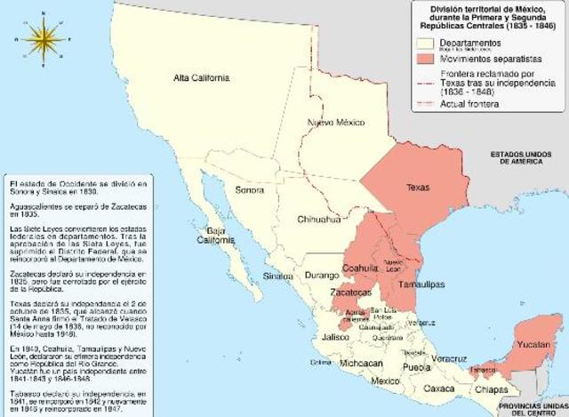 Localización: Primeras Repúblicas