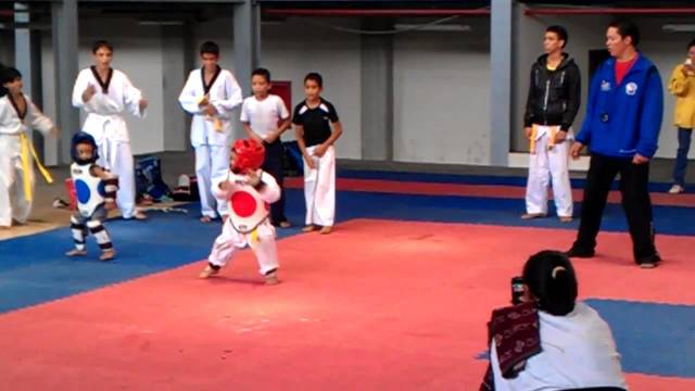 Empecé a entrenar Tae-Kwon-Do