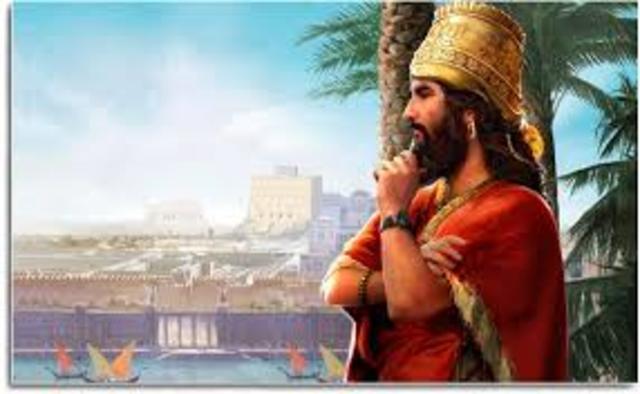 Nabopolasar se procalmó rey de Babilonia.