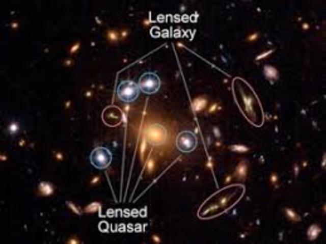 Prediction of a galactic gravitational lensing