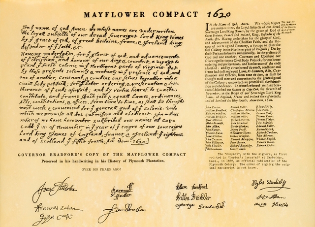Mayflower/ Plymouth/ Mayflower Compact