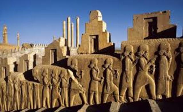 Triunfo de Ciro en la batalla de Ecbatana