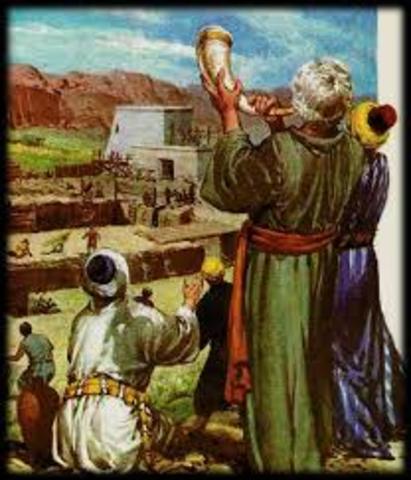 Poco después de la conclusión de las obras del templo.