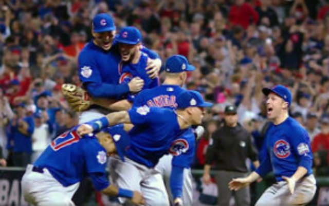 Chicago Cubs win the World Series