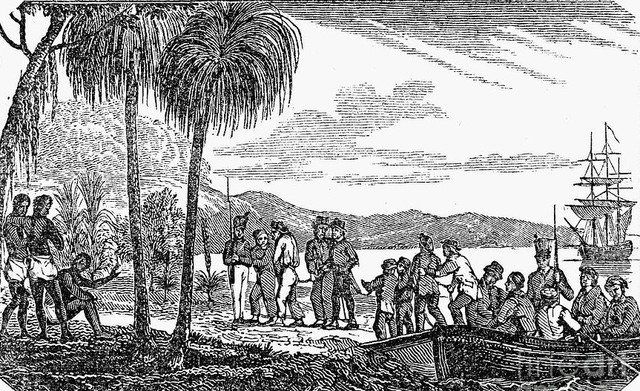 First penal transportations of british convicts to Australia