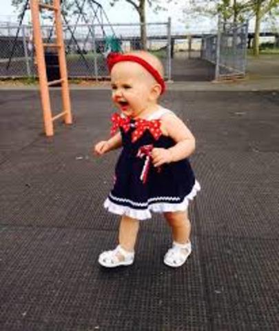 anduvé por primera vez