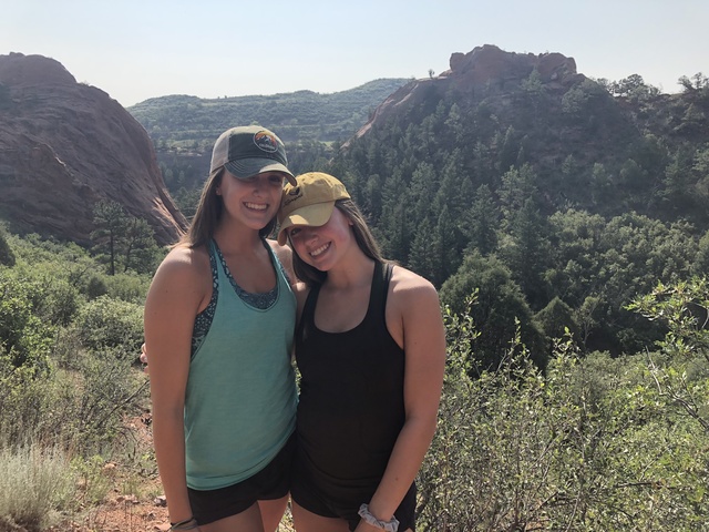 Fui a Colorado con mi mejor amiga, Claire.