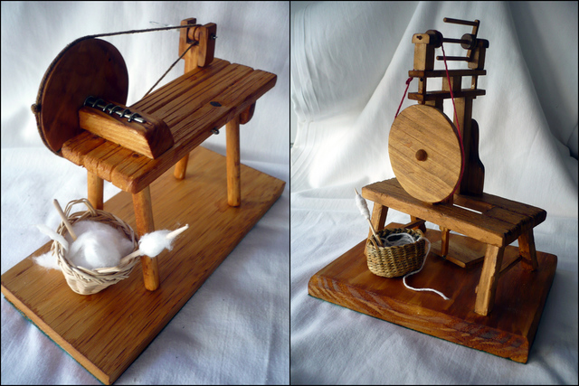 maquina de hilar -derbyshire