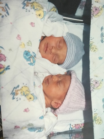 Mi hermano y yo nacimos en Nueva Jersey.