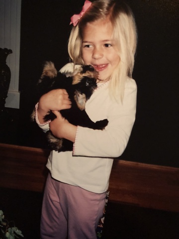 2006 - Recibí un perro por Navidad