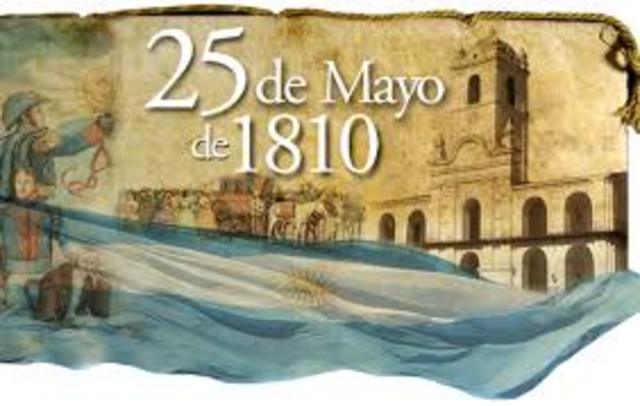 Los criollos en la plaza de mayo