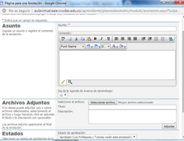 Envio de la Actividad 1 Plataforma CVUDES