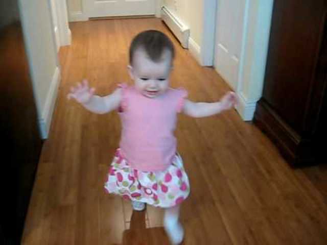 Empecé a andar a las once meses