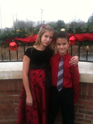 Me bautizaron en la iglesia