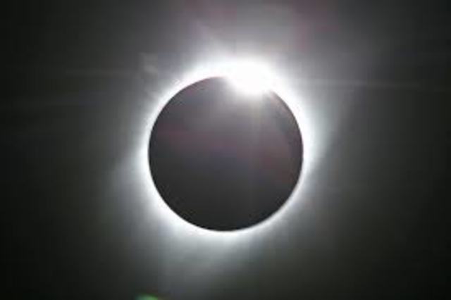 vi el solar eclipse en el dìa de mi cumple