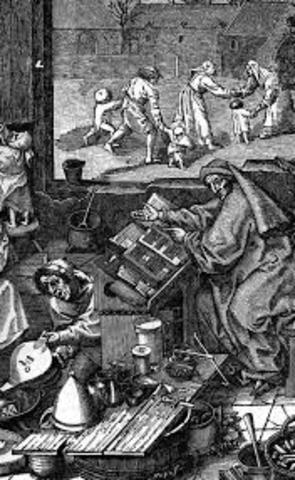 Alchemists from the 16-1700's