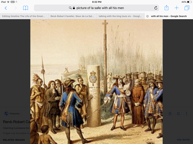 La Salle sails back to France in search for more