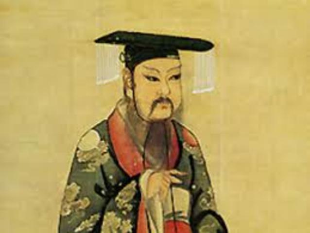 The Shang dynasty is established in China