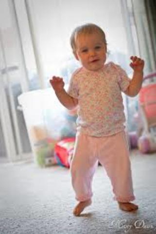 Empecé andar a las cuarenta meses