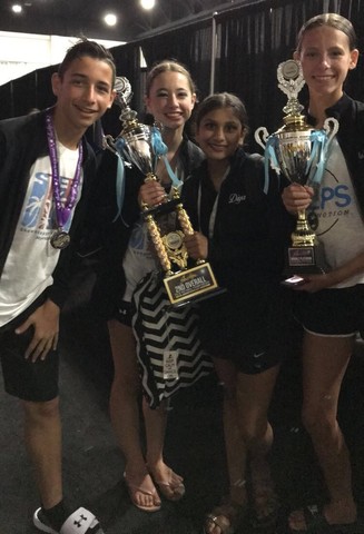 Gané mis nacionales de bailar.