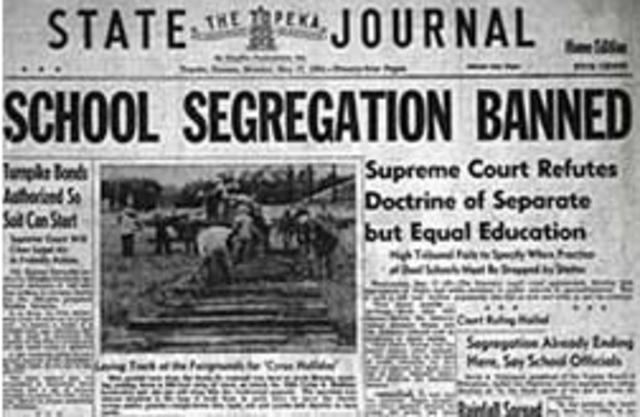 Brown V. Board of Education