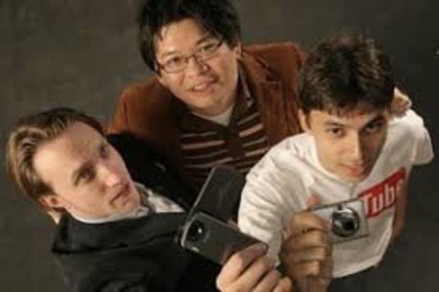 CHAD HURLEY - STEVE CHEN - JAWED KARIM