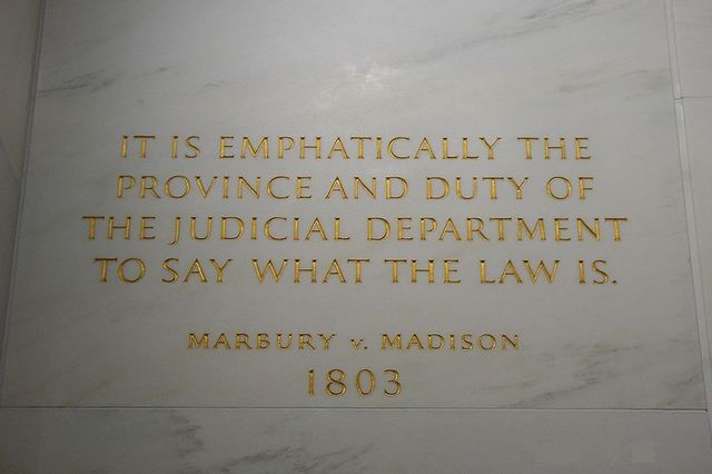 Marbury v. Madison Supreme Court Decision