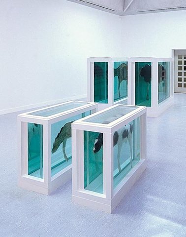 Damien Hirst wins the Turner prize