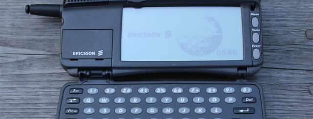 Primer smartphone de la historia – Elericsson GS88,