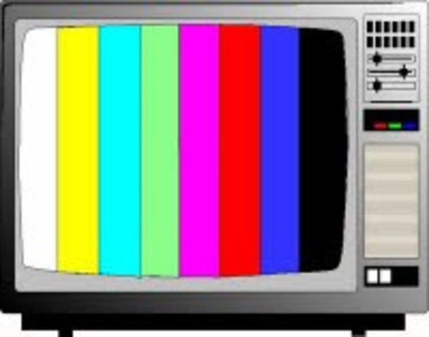 First Color Television