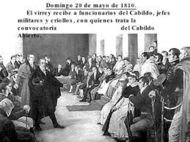 20 de Mayo "Cisneros recibe funcionarios"