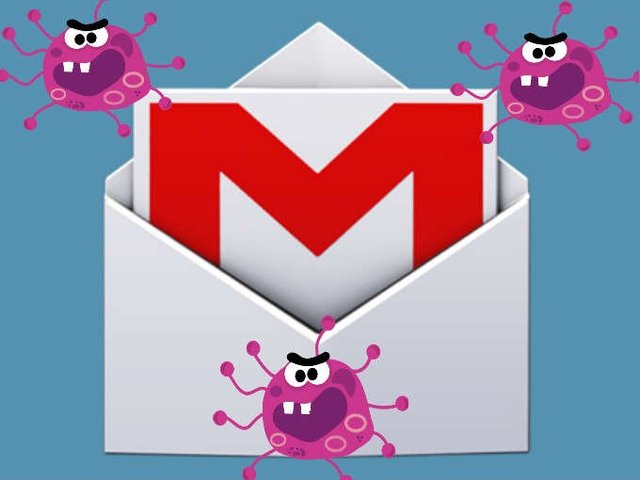 primer correo y virus