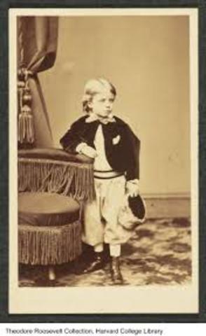 Theodore Roosevelt is born.