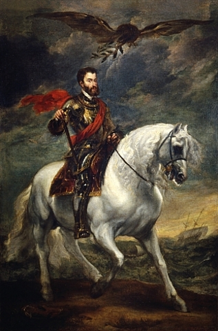 Carlo V viene coronato imperatore