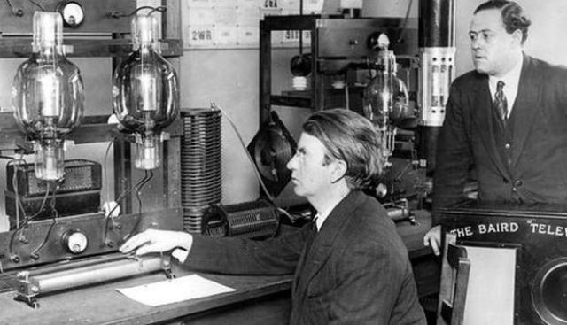 First television signal