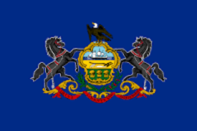 Pennsylvania founded by William Penn as a haven for English Quakers