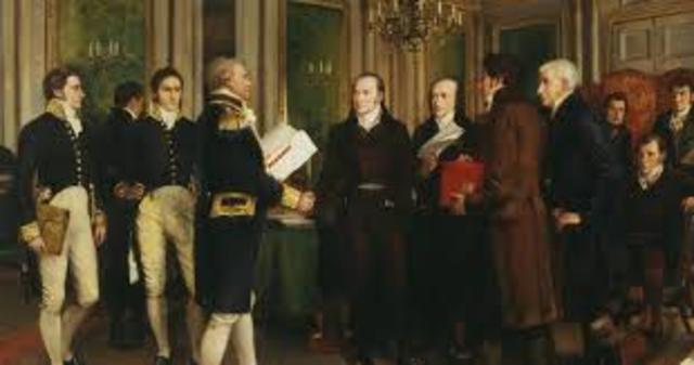Treaty of Ghent is signed