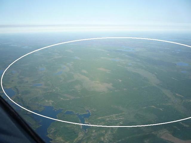 Meteorite Hits SK, Carswell Meteorite Crater